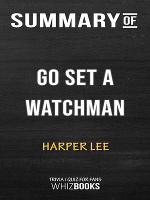 go set a watchman pdf